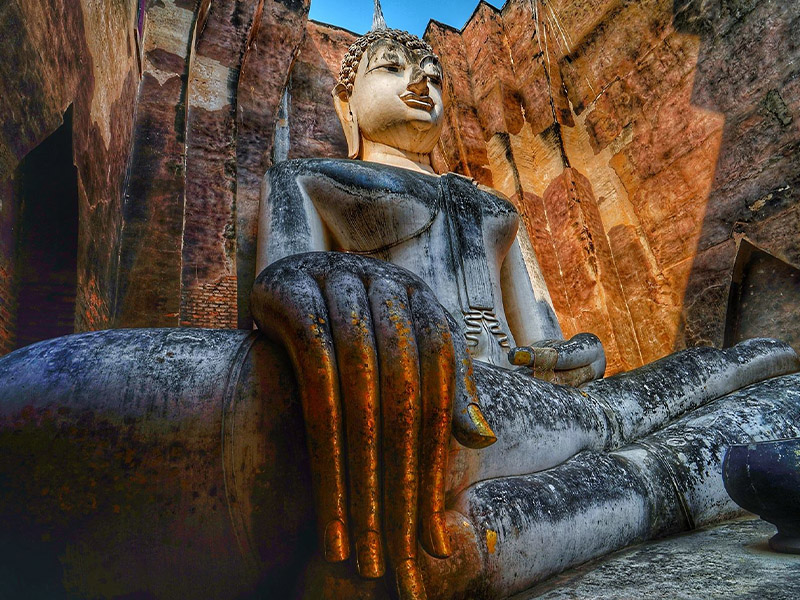 วัดศรีชุม (Wat Sri Chum) อุทยานประวัติศาสตร์สุโขทัย ในเขตอุทยานประวัติศาสตร์ 1739025584Sayhithailand01.jpg