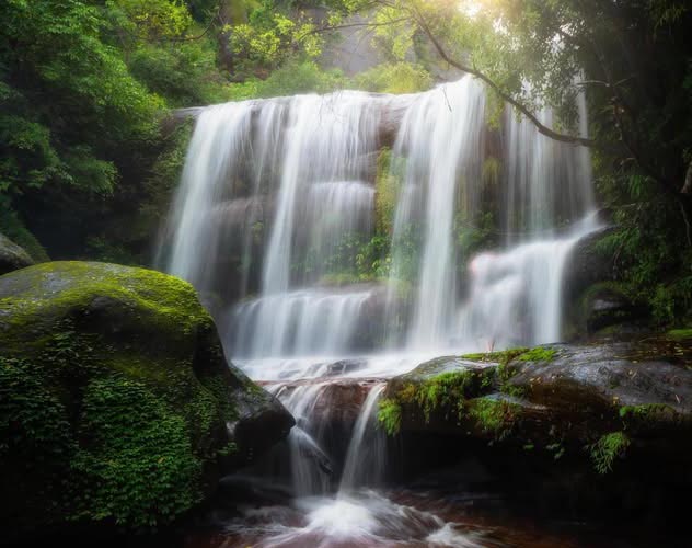 Tad Wimanthip Waterfall | Bueng Kan
