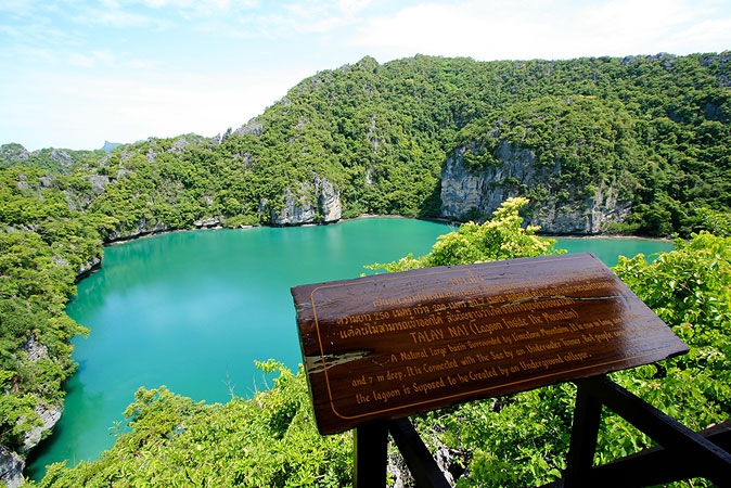 Blue Lagoon Emerald Lake Viewpoint | Surat Thani Province 